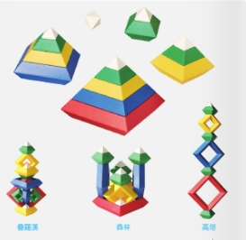 C4004C03 - 百變金塔(24PCS,英文彩盒)