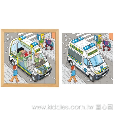 5300523255 - 救護車透視拼圖