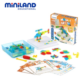 ML000008 - 【西班牙miniland】小手轉轉螺絲拼圖